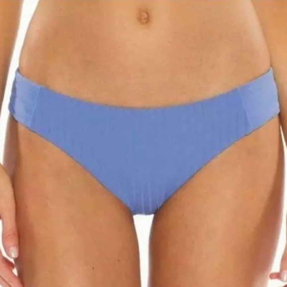 Becca by Rebecca Virtue Loreto Ribbed Bikini Bottoms SZ X-Large NWT - Picture 1 of 5